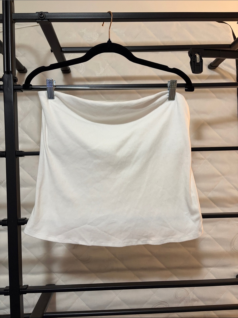 SO White Stretch Tube Top